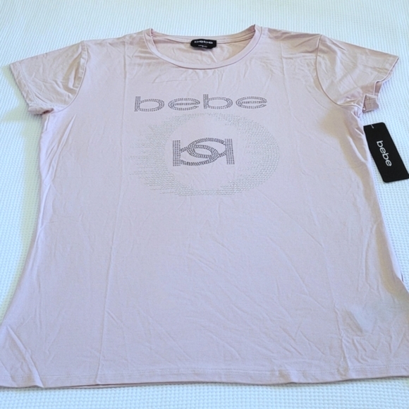 bebe Mirrored🪞 "bb" Rhinestone💎 Top - NWT - Picture 12 of 14